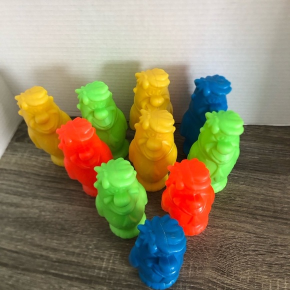 Vtg 1976 Fred Flintstone Bowling Set -Rare - Picture 5 of 13